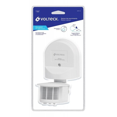Sensor De Movimiento Para Exterior Línea Clas Volteck 