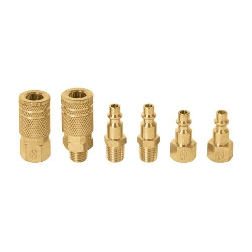 Juego De 4 Conectores Y 2 Coples Para Compres Truper 