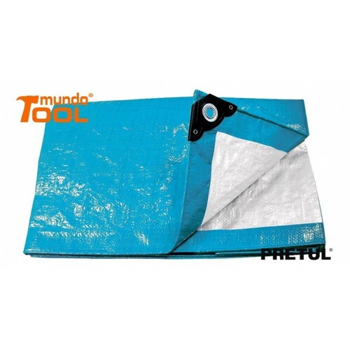 Lona 4 X 6 Metros Azul Pretul 