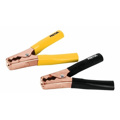 Caimanes Para Cable Pasa Corriente 2 Piezas Pretul 
