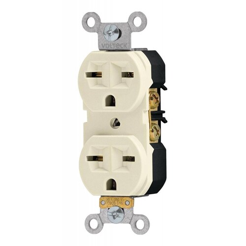 Contacto Dúplex Cara De Chino Línea Standard Volteck 