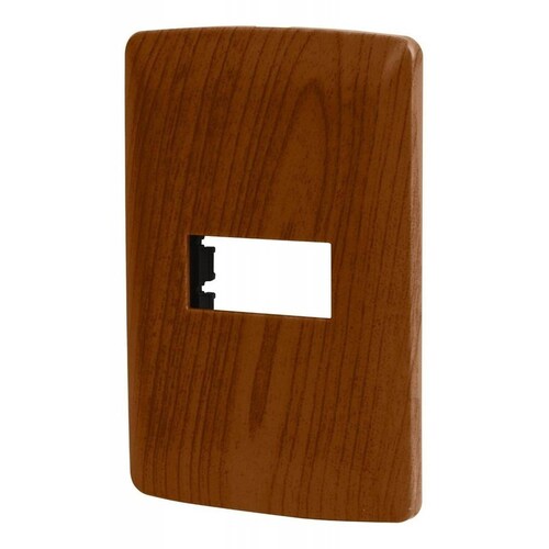 Placa 1 Módulo De Abs Acabado Madera Volteck 