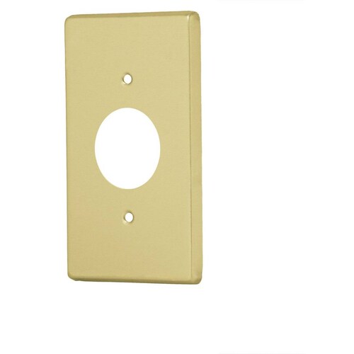 Placa Para Contacto Redondo De Aluminio Volteck 