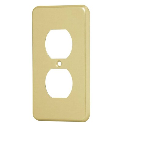 Placa Dúplex De Aluminio Línea Standard Volteck 