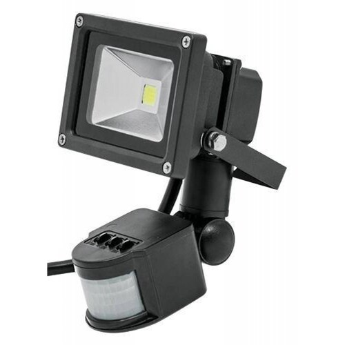 Reflector LED 10 W alta intensidad con sensor de movimiento 