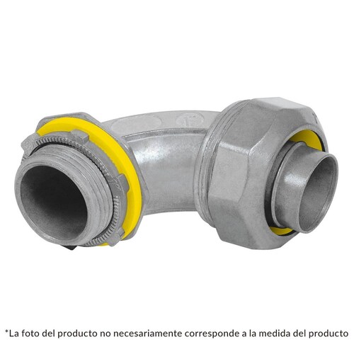 Conector Liquid Tight 1/2' Curvo Volteck 
