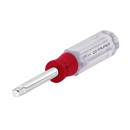Desarmador para dados cuadro 1/4" Truper 