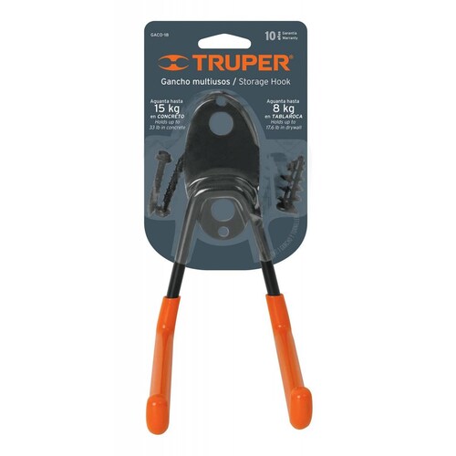 Gancho Metálico Para Colgar 13 Cm Truper 