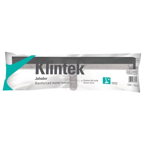 Jalador con base de acero, goma de hule, 40 cm Klintek 