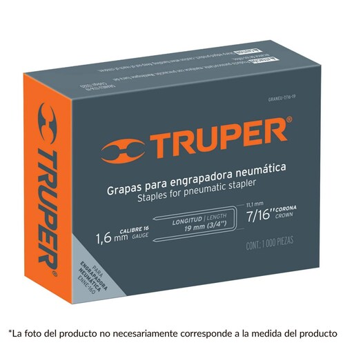 Grapas para engrapadora neumática 