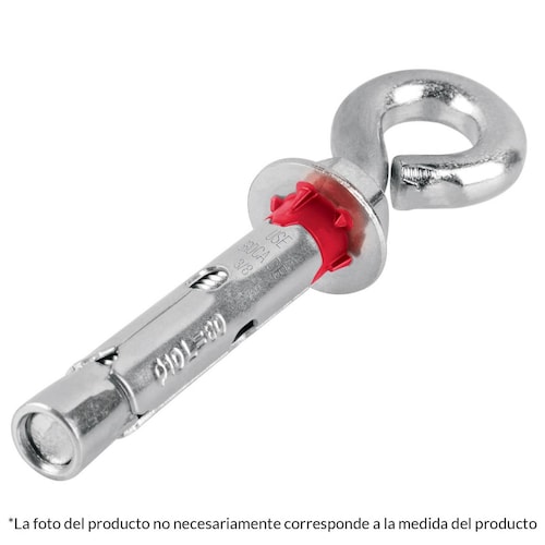 Taquete Expansivo Armella Cerrada 8x45mm 4 Pzas Fiero 