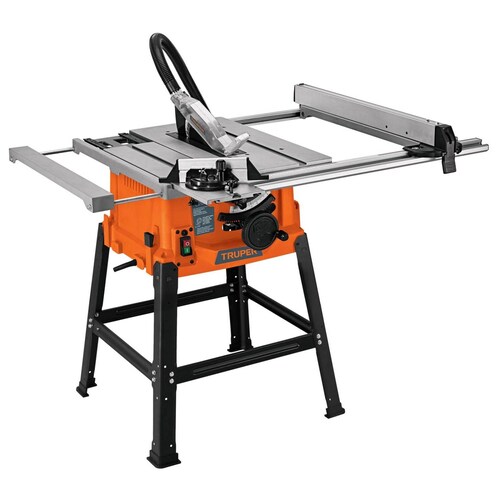 Sierra de mesa 10" de 1900 W (2-1/2 HP) con base, Truper 