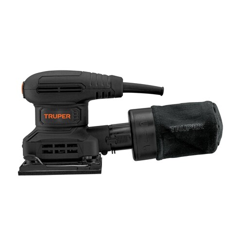 Lijadora orbital 1/4 hoja, 300W, TRUPER INDUSTRIAL 