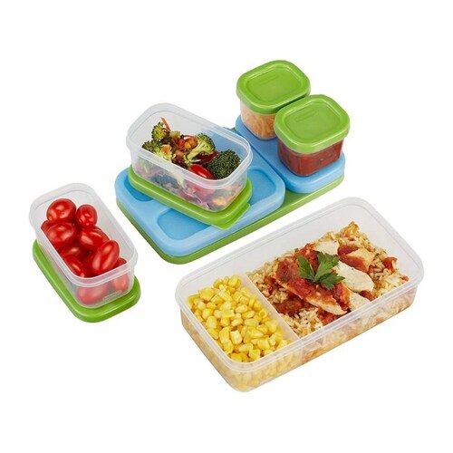Set de Hermeticos  Box Lunch con Enfriador Rubbermaid 