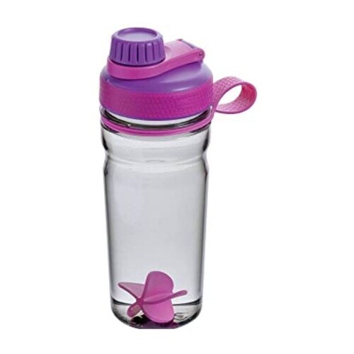 Botella Agitadora Shaker 600 ml Rosa Rubbermaid