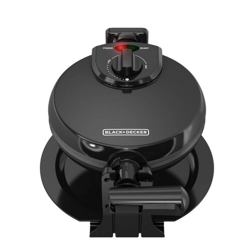Waflera Giratoria Estilo Belga 800W WM1000B Black & Decker
