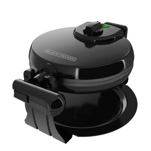 Waflera Giratoria Estilo Belga 800W WM1000B Black & Decker