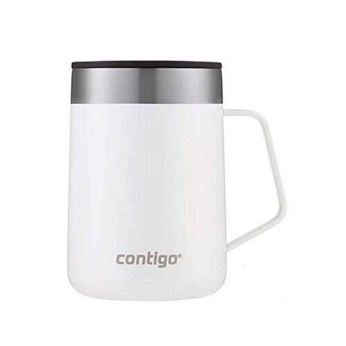 Tarro Térmico 14 oz 414 ml Acero Inox C Tapa Blanco Contigo