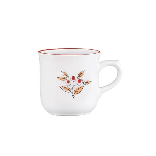 Vajilla de Mesa 30 Pz Cerámica Dulce Samba Novo Rojo Santa Anita