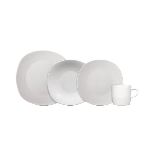 Vajilla de Mesa 16 Pz Cerámica Antartic Santa Anita