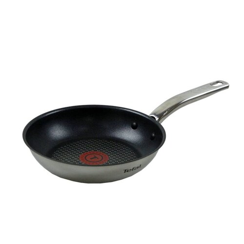 Batería de Cocina 6 pz Acero Inox Induccion Intuition Tefal