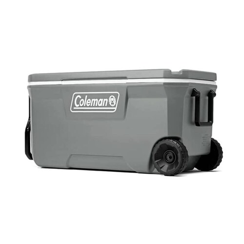 Hielera C Llantas 100 Qt Coleman Gris Oscuro 3000006492