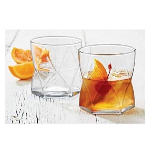 Juego Vasos y Hielera Vidrio Bar Cervecero 5pz Libbey Rombus