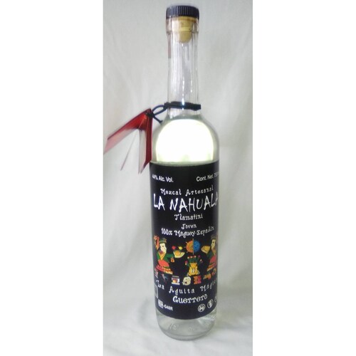 Mezcal Artesanal La Nahuala (agave espadÃ­n) botella 750ml