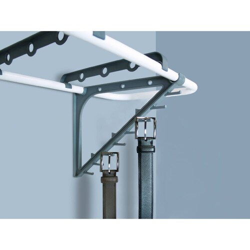 Closet Armable Konekte 5 Repisas Metal Sólido Resistente color Blanco