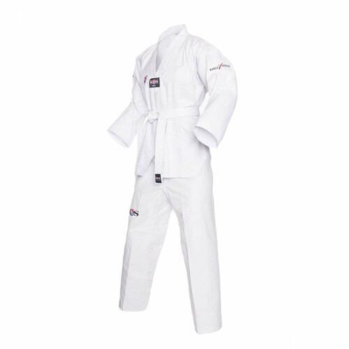 Korea Sport Dobok Master Cuello Blanco