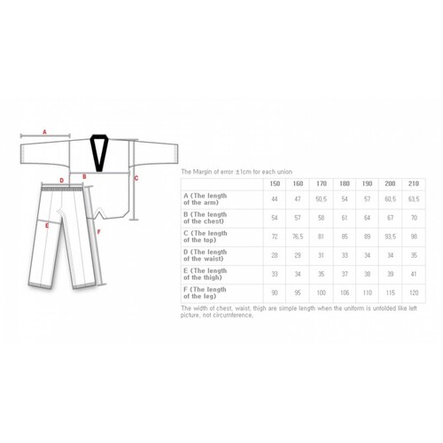 Mooto TaeKwonDo TKD DoBok PoomSae Poom Hombre (PantalÃ³n Azul)