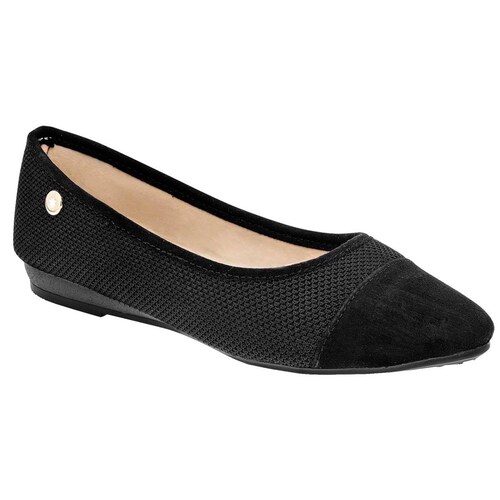 Moramora Balerina para mujer negro, código 101839-1
