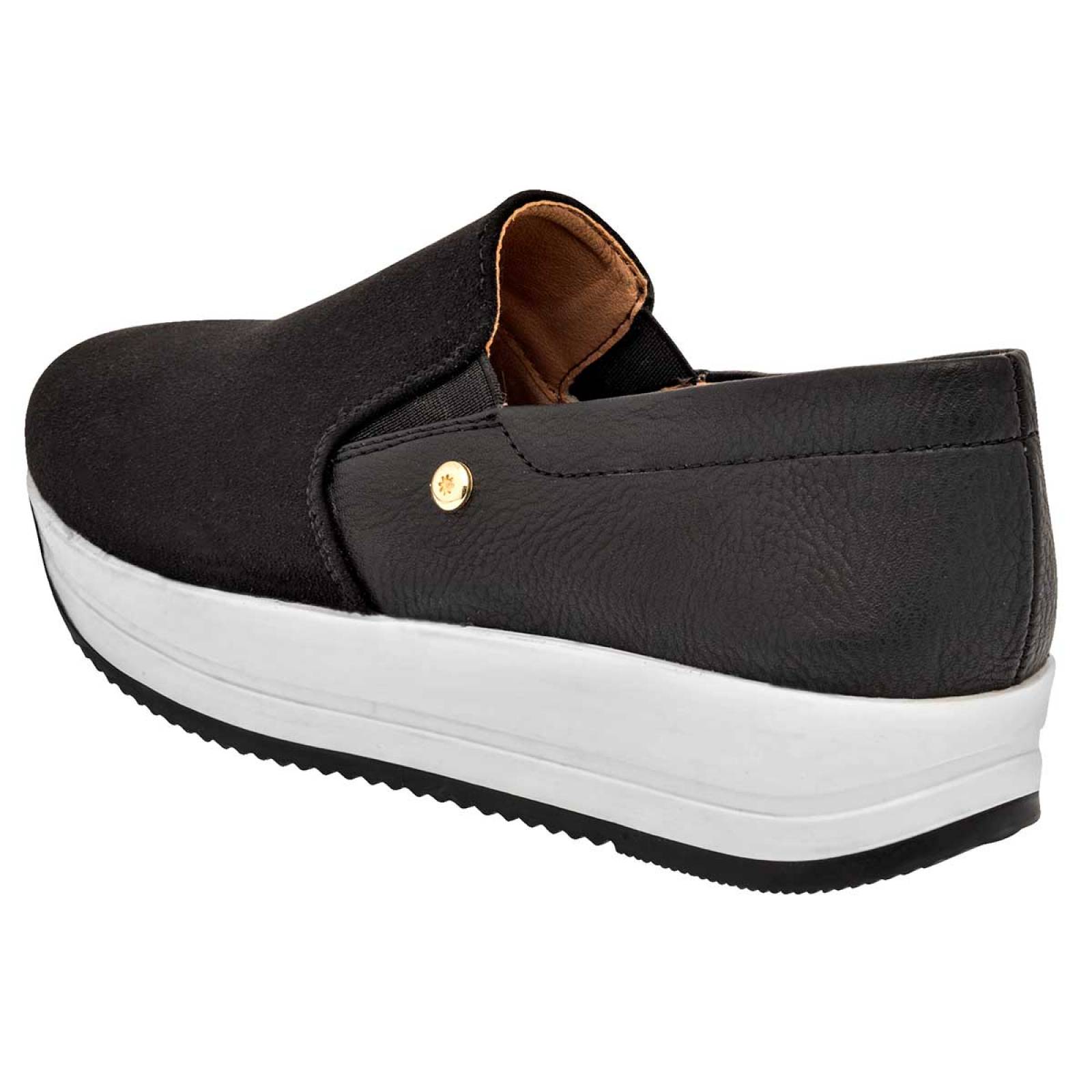 Tenis feminino best sale flatform preto