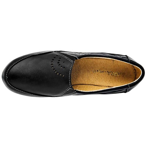 Mora Confort Zapato de horma cómoda para mujer negro, código 102283-1