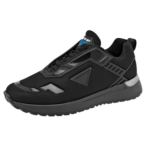 Whats U Tenis urbano para hombre negro, codigo 105082-1
