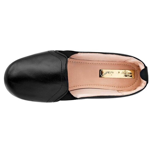 Sexy Girl Zapato de horma cómoda para mujer negro, codigo 101486-1
