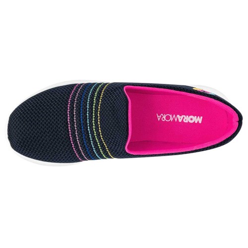 Moramora Tenis urbano para mujer marino multicolor, codigo 104739-1