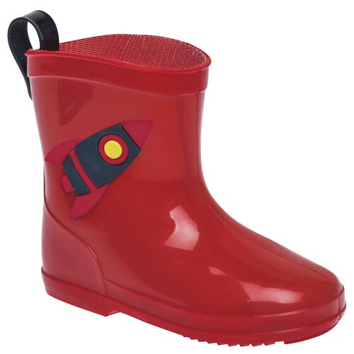 Top Moda Botas para lluvia para niño rojo, codigo 105394-1