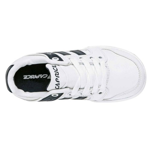 Caprice Tenis urbano para niño blanco marino, codigo 70038-1
