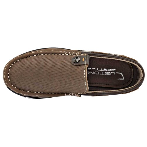 Negro Total Zapato casual para niño café, Cod. 99154-2