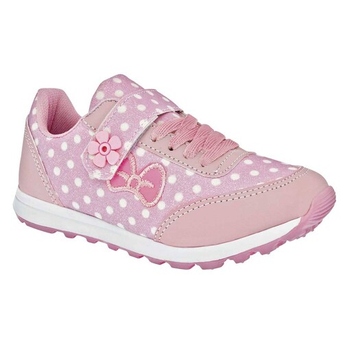 Celex Tenis urbano para niña rosa blanco, Cod. 100768-2