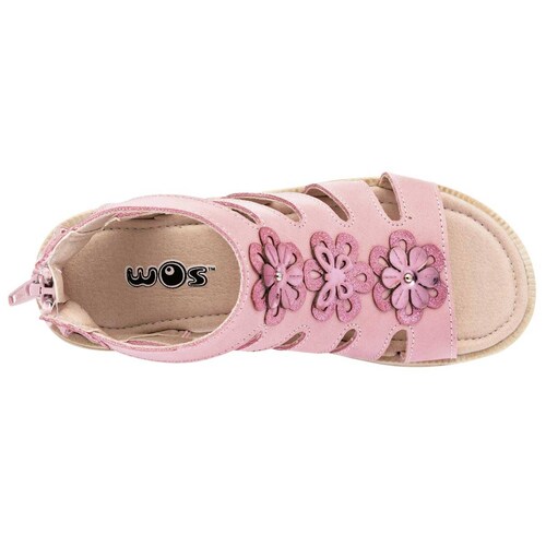 Wos Sandalia para niña rosa, Cod. 101249-2