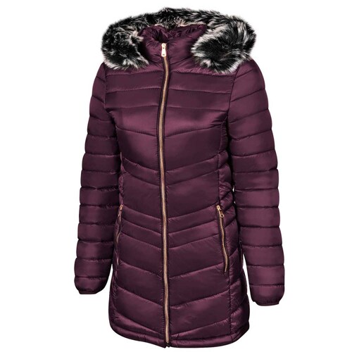 Thats Hot Chamarra para mujer vino negro cdigo 1154621