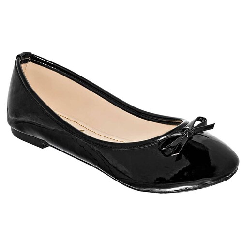 Sexy Girl Balerina para mujer negro charol cdigo 736661