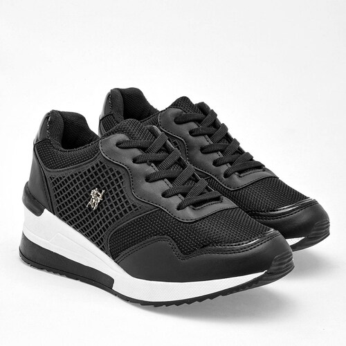 American Polo Tenis urbano para mujer negro Codigo 124719E