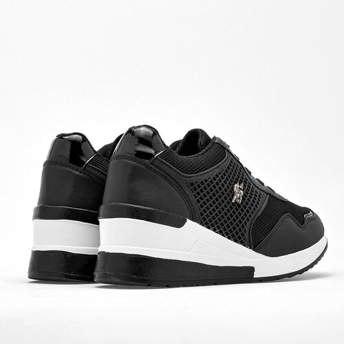 American Polo Tenis urbano para mujer negro Codigo 124719E