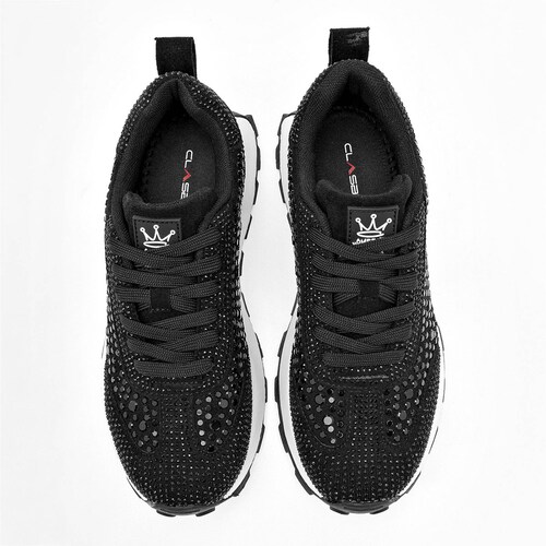 Clasben Tenis urbano para mujer negro Codigo 126037E