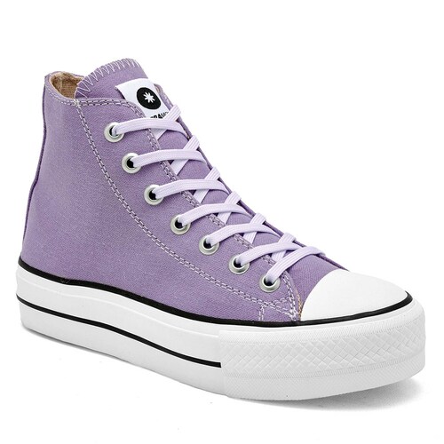 Moramora Tenis urbano para mujer lila Codigo 125508E