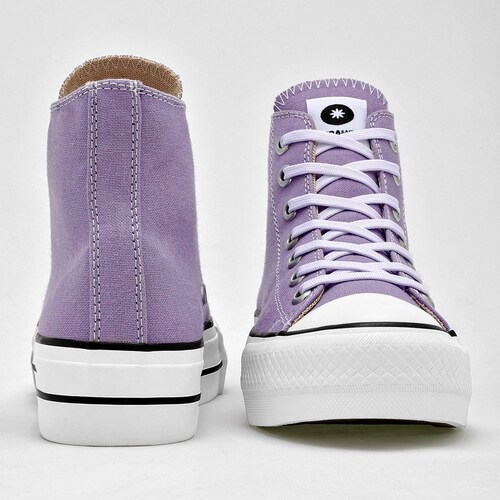 Moramora Tenis urbano para mujer lila Codigo 125508E