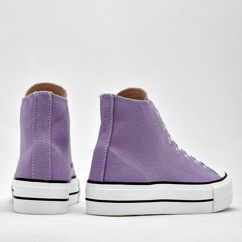 Moramora Tenis urbano para mujer lila Codigo 125508E